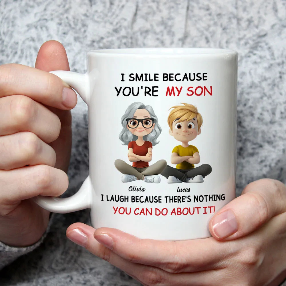 Personalized Funny Coffee Mug for Son - Sentimental Gift for Mother's Day Cup MagicInPrints
