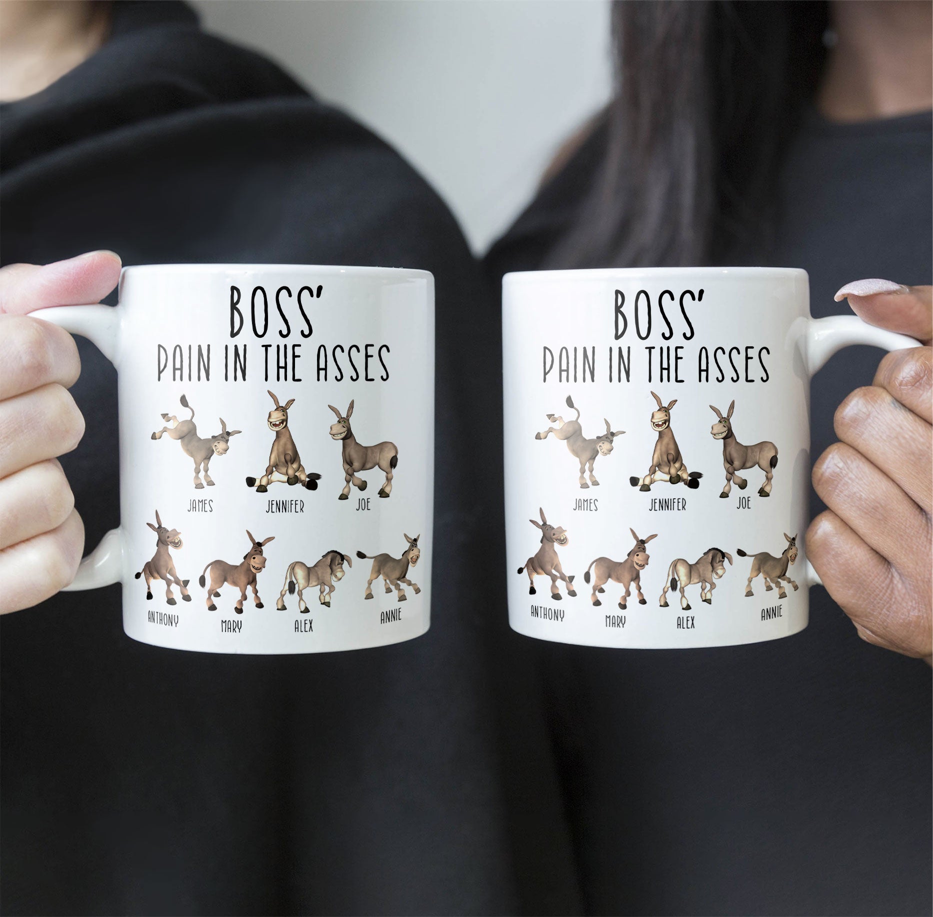 Personalized Boss Coffee Mug Gift for Office Humor - Funny Workplace Present Cup MagicInPrints