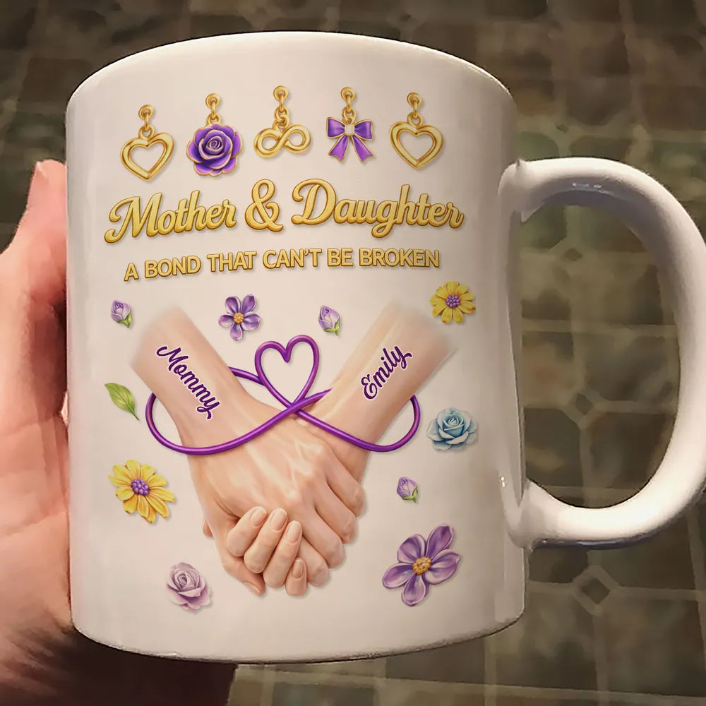 Personalized Mother & Daughter Mug for Family Bonding - Sentimental Gift Cup MagicInPrints