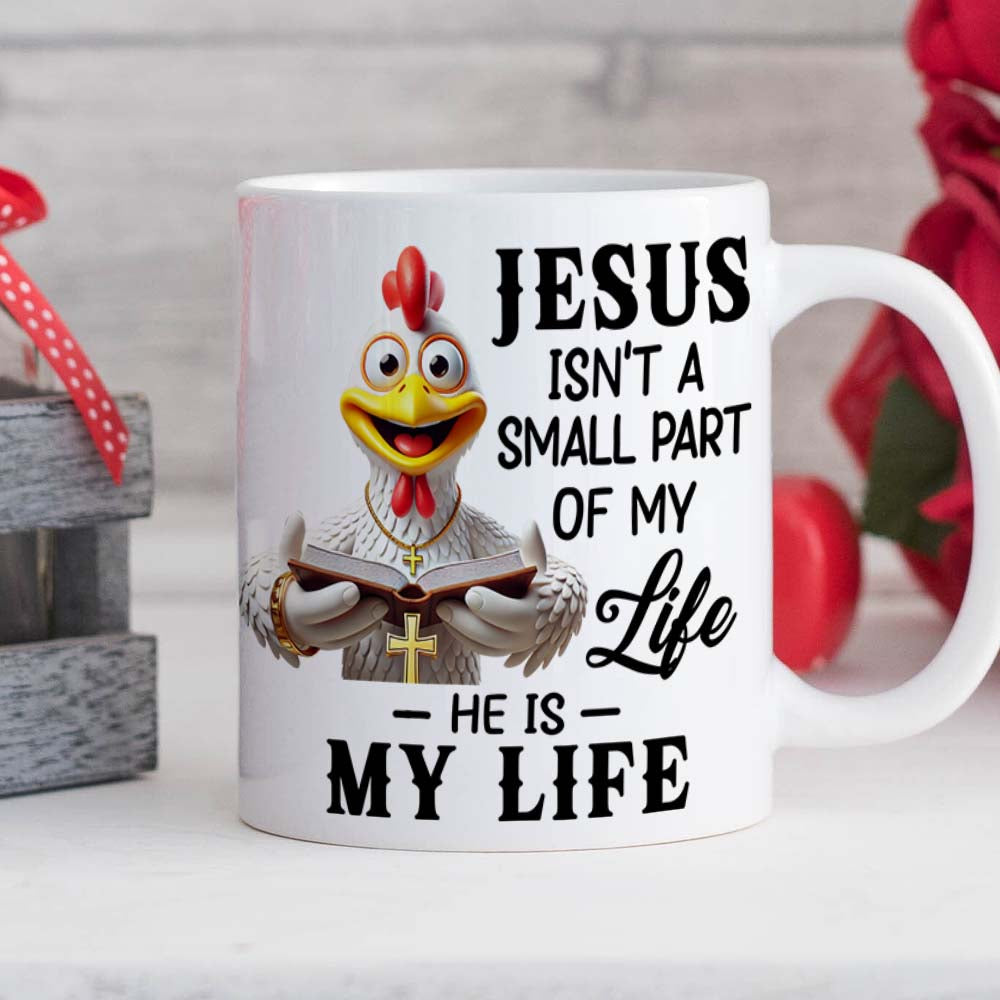 My Life Coffee Mug for Jesus Lovers - Highland Theme Coffee Mug PopCulturePrints