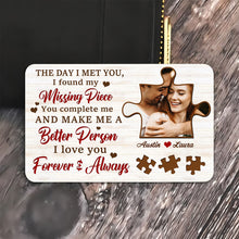Load image into Gallery viewer, Custom Music Fridge Magnet - Perfect Personalized Valentine&#39;s Day Gifts for Couples Wallet Card PopCulturePrints
