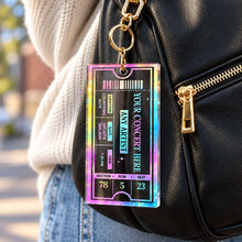 Load image into Gallery viewer, Personalized Concert Ticket Ornament Custom Gift for Music Fans
