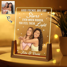 Load image into Gallery viewer, Personalized LED Frame Custom Keepsake Gift for Friend

