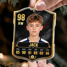 Load image into Gallery viewer, Personalized Acrylic Soccer Ornament Custom Player Gift for Fans

