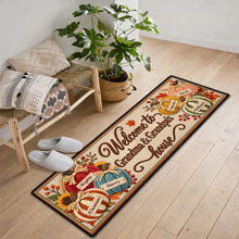 Load image into Gallery viewer, Personalized Premium Doormat for Grandma &amp; Grandpa's House Gift

