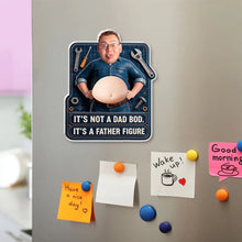 Load image into Gallery viewer, Personalized Dad Humor Acrylic Magnet Custom Workshop Gift
