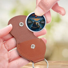 Load image into Gallery viewer, Personalized Pocket Hug Keychain for Son Encouragement Gift
