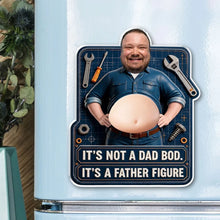 Load image into Gallery viewer, Personalized Dad Humor Acrylic Magnet Custom Workshop Gift
