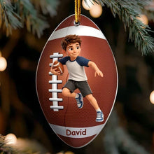 Load image into Gallery viewer, Personalized Sports Acrylic Ornament Custom Athlete Gift for Christmas
