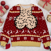 Load image into Gallery viewer, Personalized Funny Christmas Sweatshirt Custom Reindeer Gift for Him
