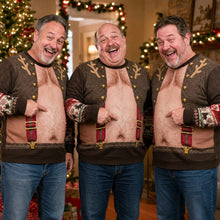 Load image into Gallery viewer, Personalized Funny Printed Sweatshirt for Men – Unique Christmas Gift
