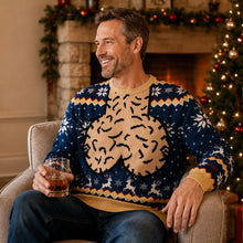 Load image into Gallery viewer, Personalized Funny Christmas Sweatshirt Custom Reindeer Gift for Him
