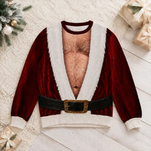 Load image into Gallery viewer, Personalized Cheeky Santa Sweatshirt Custom Gift for Men
