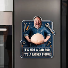 Load image into Gallery viewer, Personalized Dad Humor Acrylic Magnet Custom Workshop Gift
