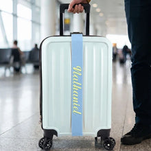 Load image into Gallery viewer, Personalized Colorful Luggage Strap Custom Travel Accessory Gift for Travelers

