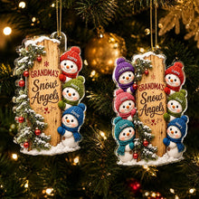 Load image into Gallery viewer, Personalized Acrylic Ornament for Grandma Christmas Gift
