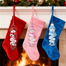 Load image into Gallery viewer, Personalized Acrylic Christmas Ornament Snowman Gift for Family
