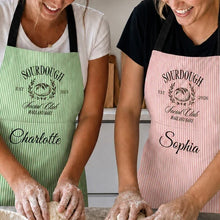 Load image into Gallery viewer, Personalized Waterproof Baking Apron Custom Sourdough Gift for Home Bakers
