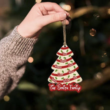 Load image into Gallery viewer, Personalized Family Christmas Ornament Custom Keepsake Gift
