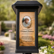 Load image into Gallery viewer, Personalized Solar Garden Stake Light Customized Remembrance Gift Family
