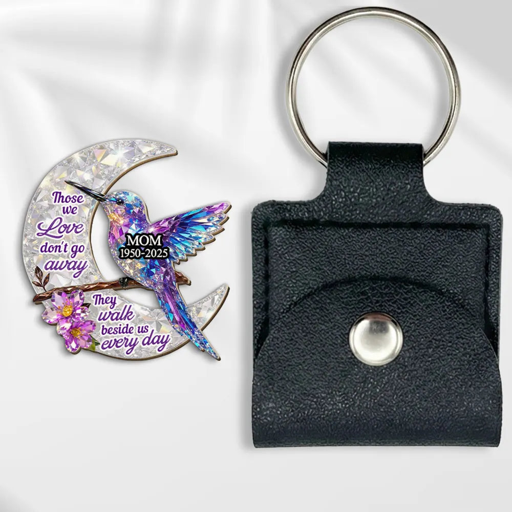 Memorial Keychain for Loved Ones - Personalized Remembrance Gift Keychain MagicInPrints