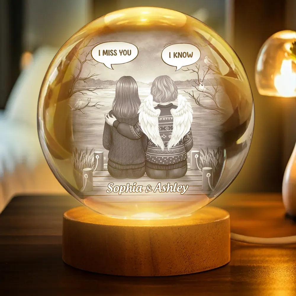 Personalized LED Night Light for Friends - Sentimental Gift with Custom Names Lamp MagicInPrints