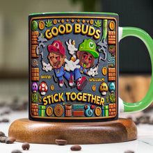 Load image into Gallery viewer, Personalized Good Buds Mug for Friends Coffee Mug PopCulturePrints
