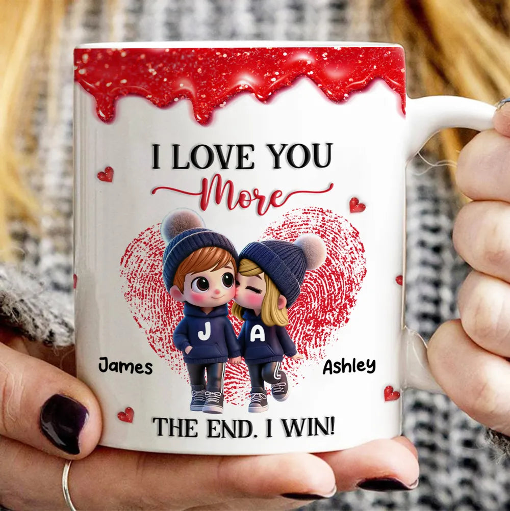 Personalized Romantic Couple Mug for Partners - Love Gift Cup MagicInPrints