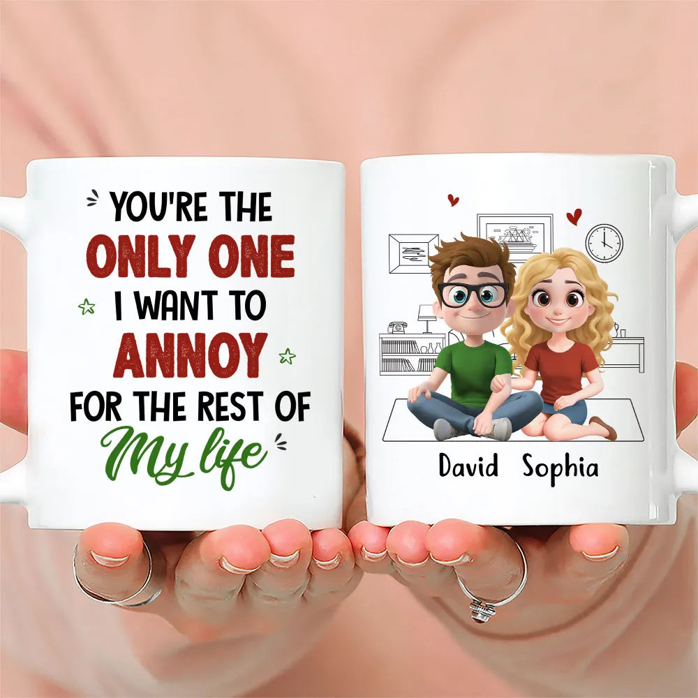 Personalized Couple Mugs for Partners - Funny Anniversary Gift Cup MagicInPrints