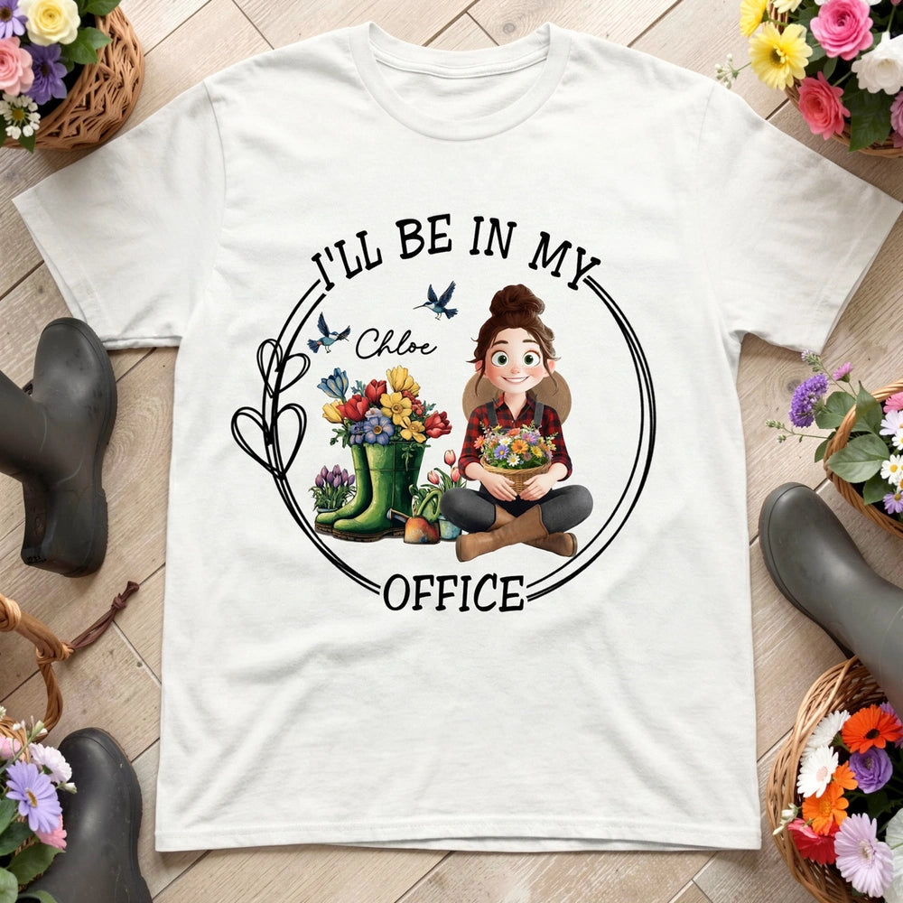 Personalized Gardening T-Shirt for Women - Funny Floral Design for Garden Lovers Cloth MagicInPrints