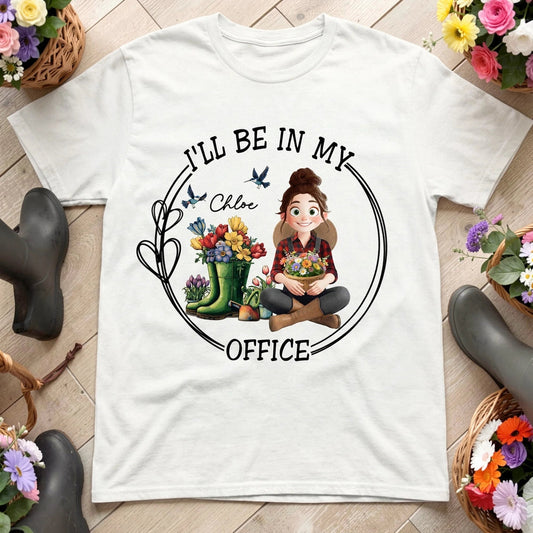 Personalized Gardening T-Shirt for Women - Funny Floral Design for Garden Lovers Cloth MagicInPrints