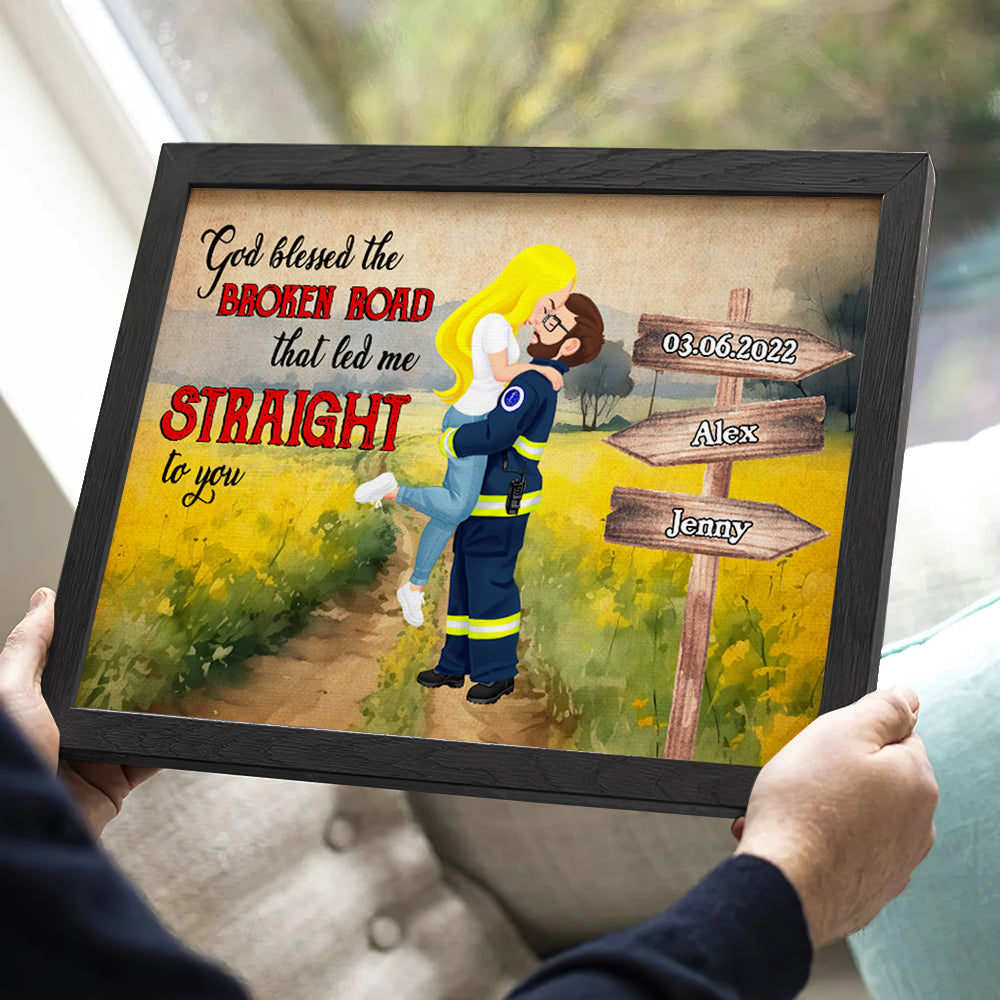 Custom Couple Canvas Print | Unique Personalized Valentine's Day Gifts Poster & Canvas PopCulturePrints