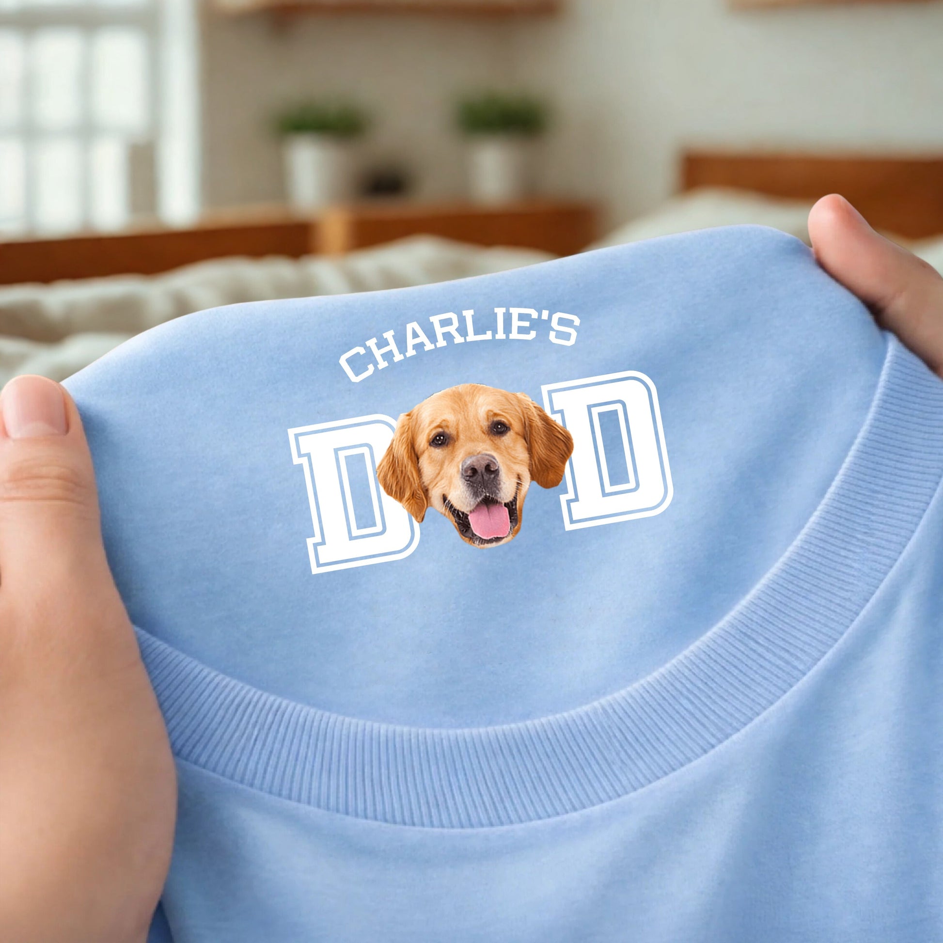 Custom Dog Dad T-Shirt for Pet Owners - Personalized Gift Cloth MagicInPrints