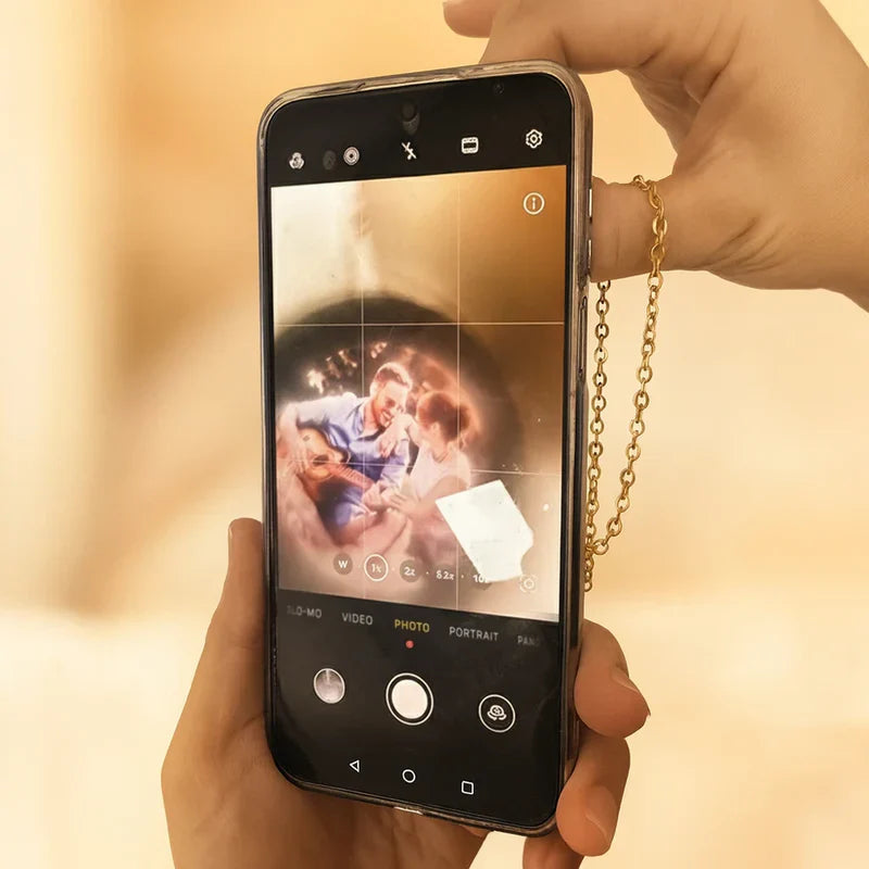 Custom Photo Projection Necklace for Couples - Romantic Gift Ornament MagicInPrints