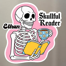Load image into Gallery viewer, Personalized Acrylic Magnet Cute Reading Animals Gift for Book Lovers
