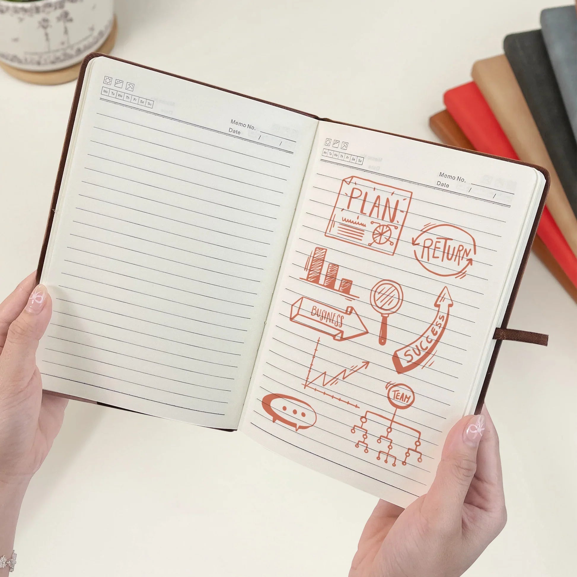 Personalized Leather Journal for Team Appreciation - Custom Gift for Coworkers Stationery MagicInPrints