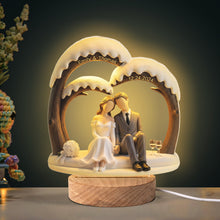 Load image into Gallery viewer, “Love Illuminated” – Personalized Wedding Couple LED Light - Unique Gift for Couples Led Night Light MagicInPrints
