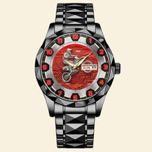Load image into Gallery viewer, Get Ready to Ride: Personalized Dirt Bike Riding Men&#39;s Watch - Perfect Gift for Bikers! Men&#39;s Watch MagicInPrints
