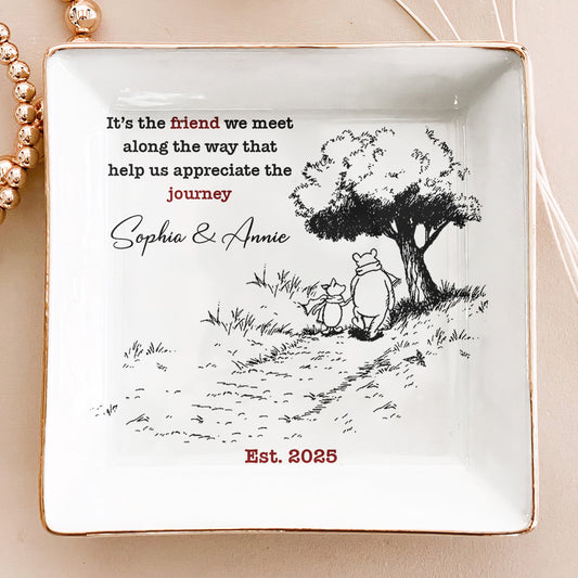 Personalized Friendship Jewelry Dish for Friends - Sentimental Gift Jewelry MagicInPrints