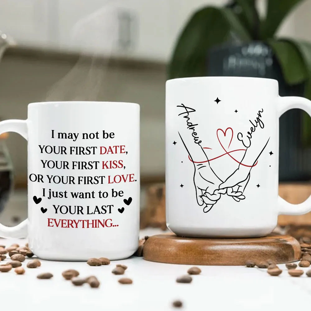 Personalized Romantic Couple Mugs - Custom Names & Love Quote Cup MagicInPrints