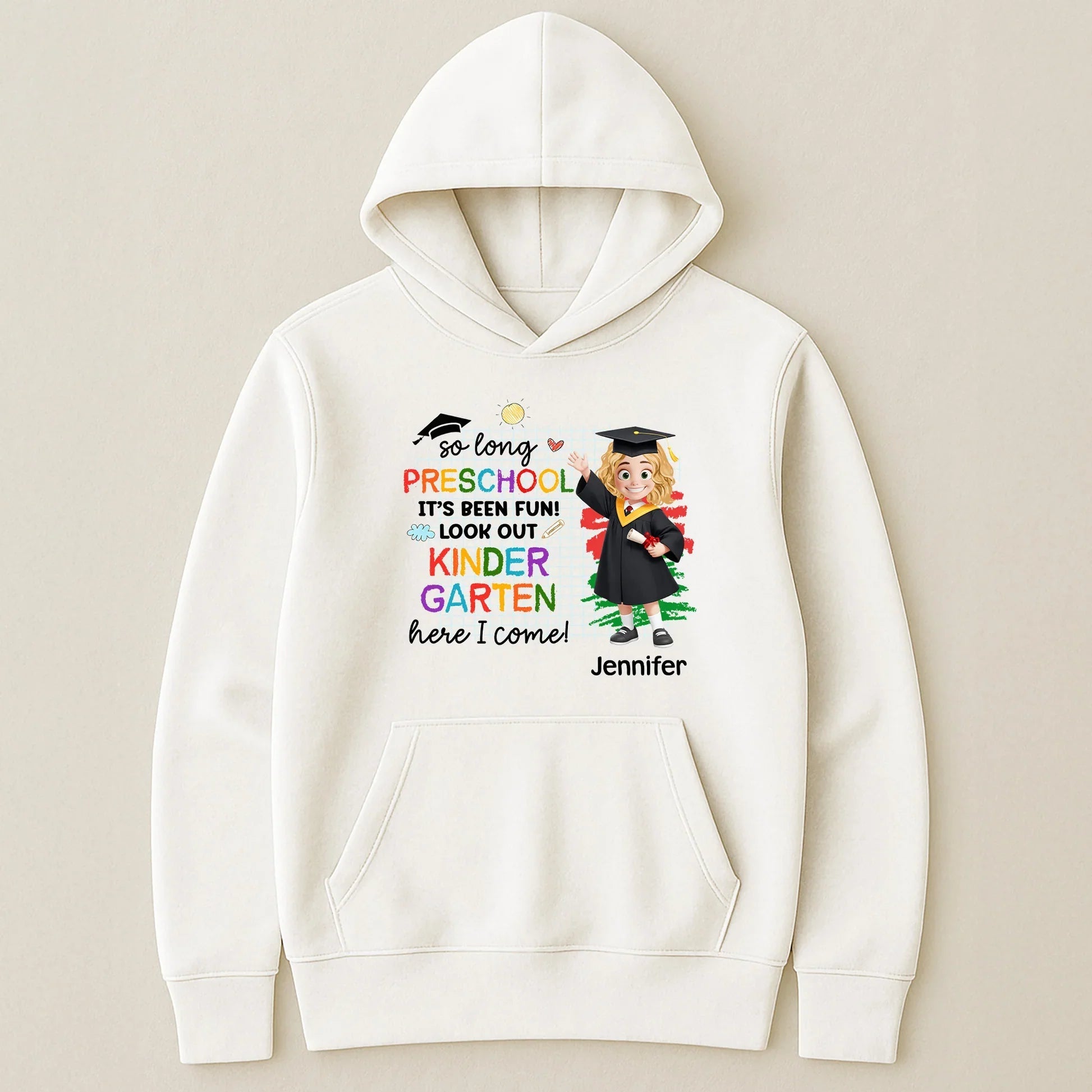 Personalized Kids Graduation T-Shirt for Kindergarten - Preschool Celebration Cloth MagicInPrints