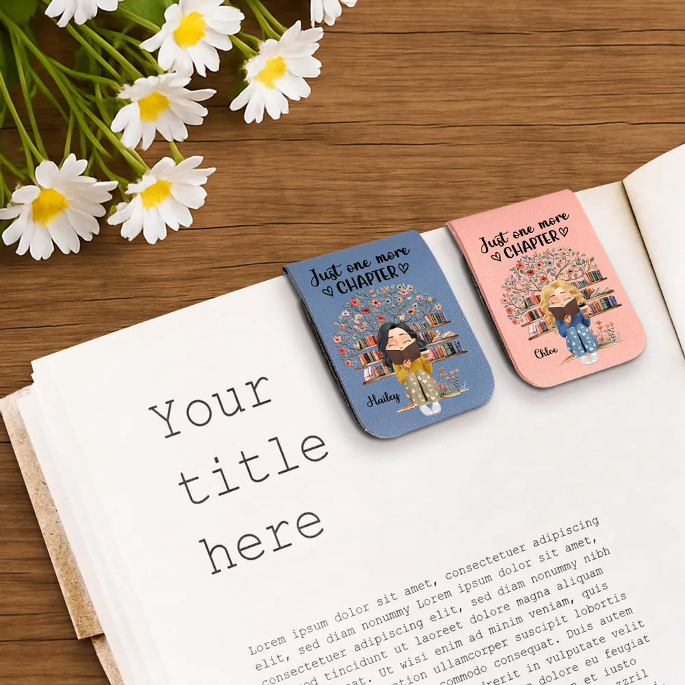 Personalized Leather Bookmarks for Book Lovers - Custom Name Reading Gift Stationery MagicInPrints