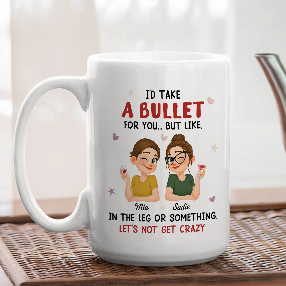 Personalized Funny Friendship Mug for Best Friends - Humorous Gift Cup MagicInPrints