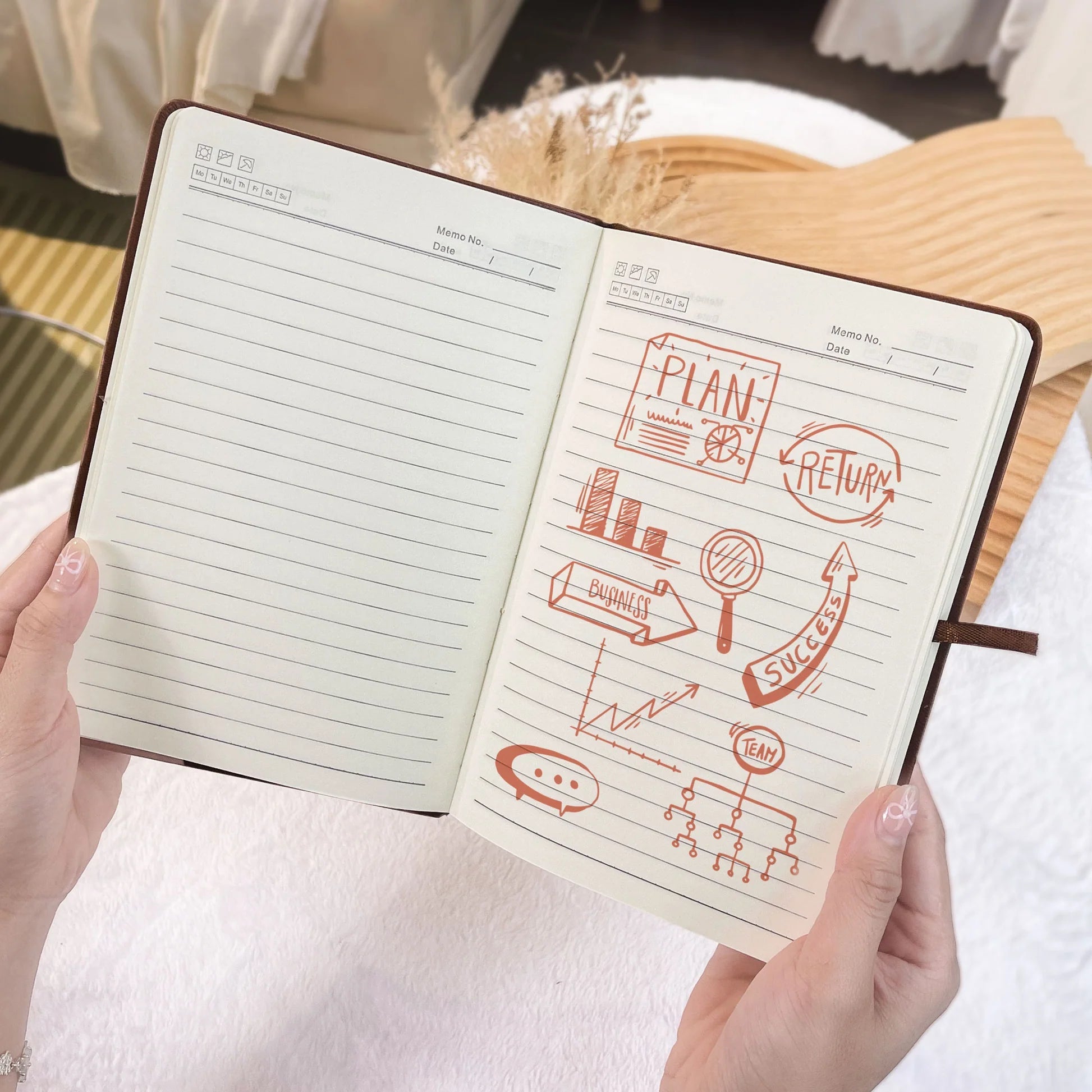 Personalized Leather Journal for Women - Inspirational 40th Birthday Gift Stationery MagicInPrints