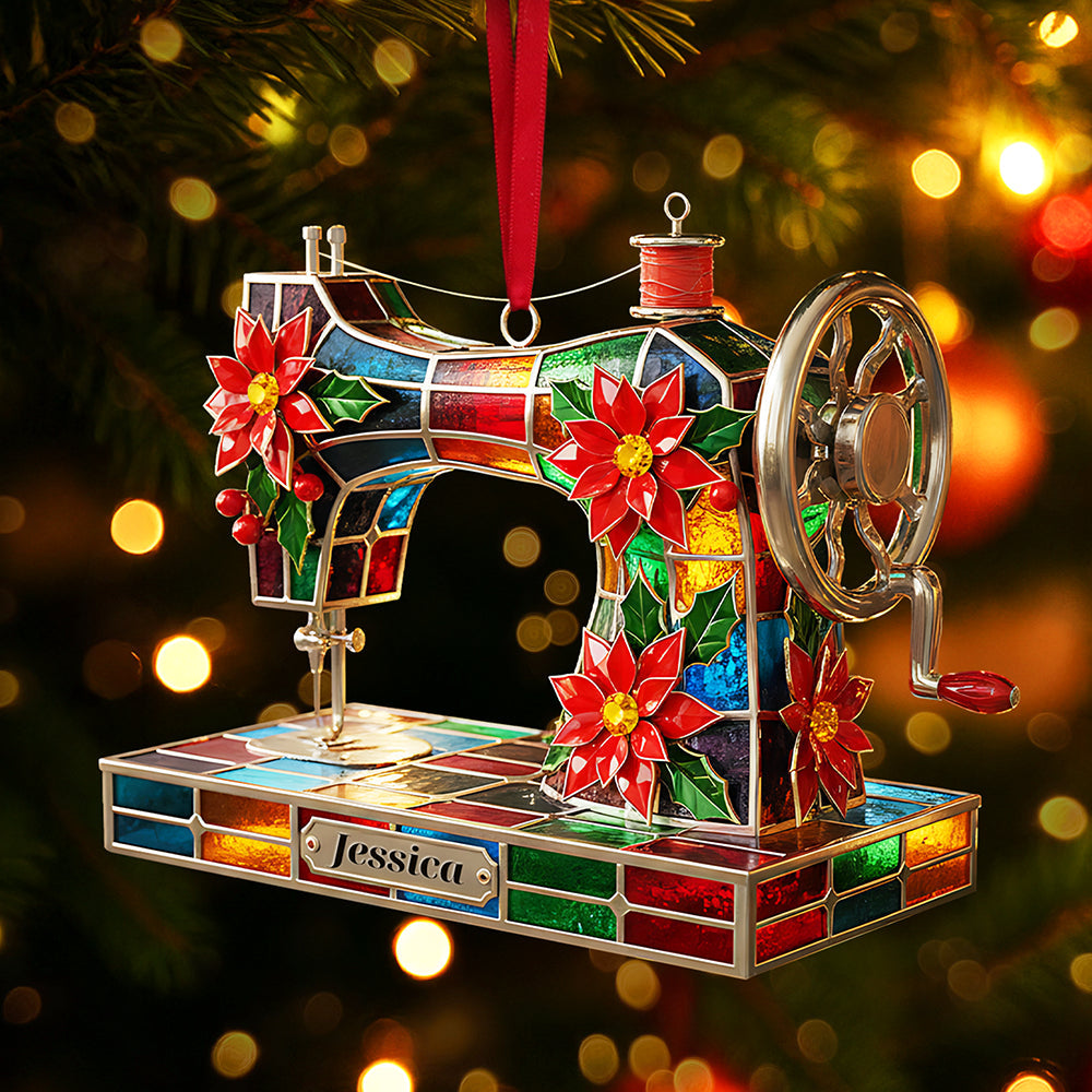 Personalized Gifts For Sewing Lovers Christmas Ornament Ornament MagicInPrints