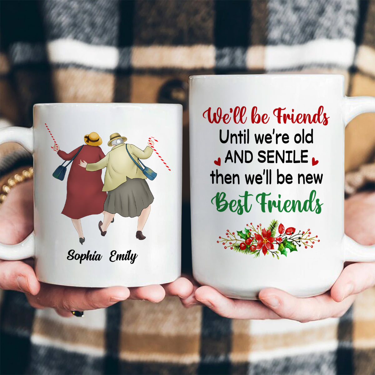Personalized Friendship Mug for Seniors - Sentimental Gift for Best Friends Cup MagicInPrints