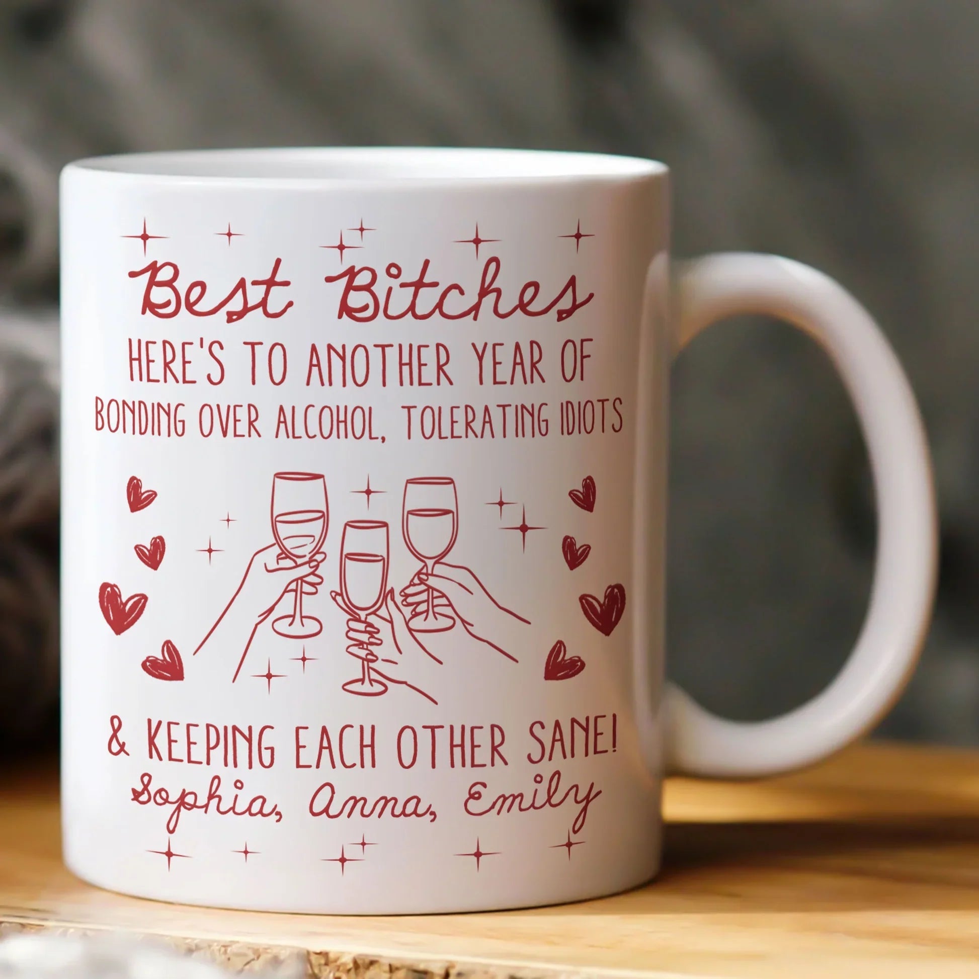 Personalized Friendship Mug for Women - Funny Gift for Best Friends Cup MagicInPrints