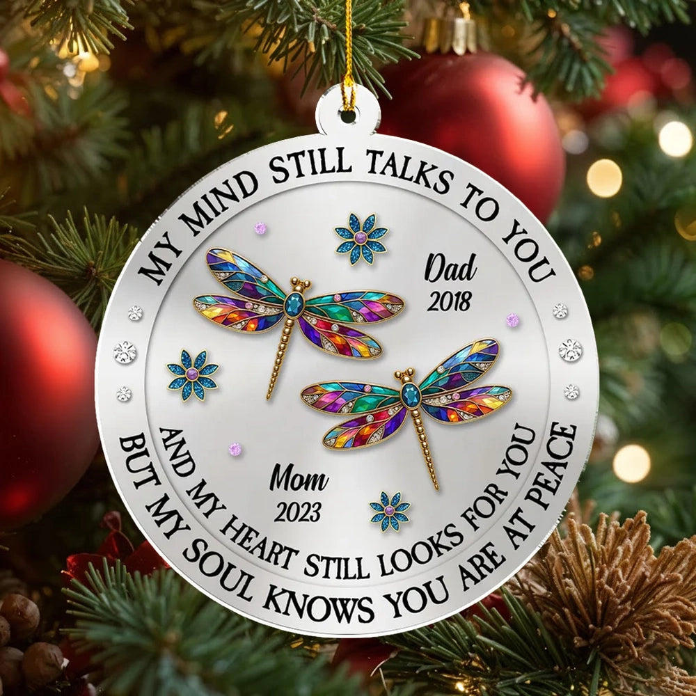 Personalized Memorial Ornament for Family - Sentimental Holiday Keepsake Ornament MagicInPrints