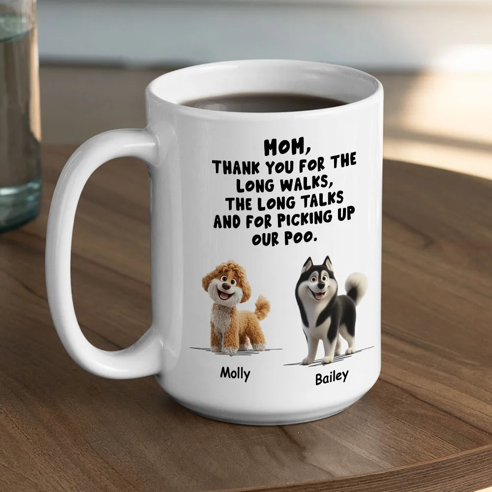 Personalized Dog Dad Mug for Father's Day - Funny Pet Lover Gift Cup MagicInPrints