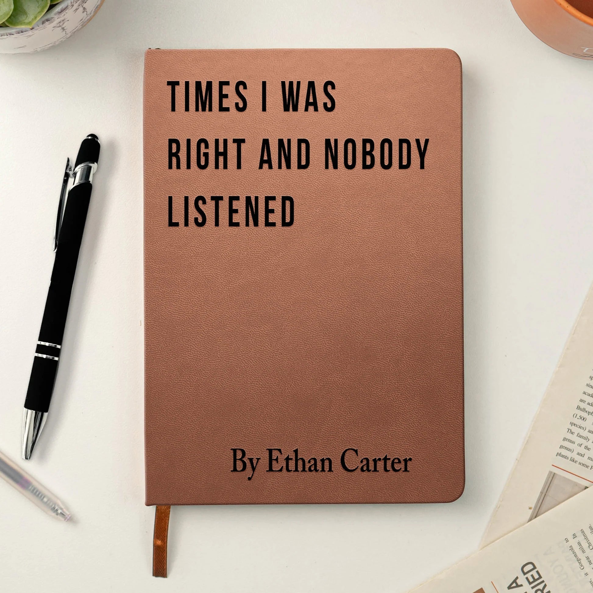 Humorous Notebook Set for Adults - Funny Quotes and Office Humor Stationery MagicInPrints